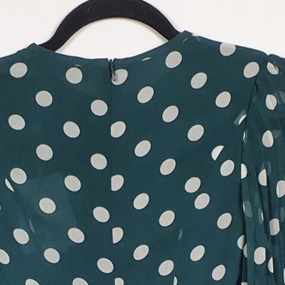 ZIMMERMANN GREEN WITH WHITE DOTS TOP - SIZE 1.   PRE LOVE... EXCELLENT CONDITON. - Picture 7 of 7
